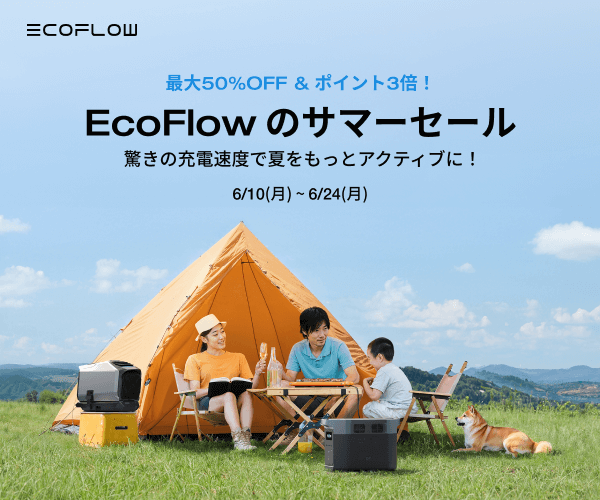 世界最速で充電可能なポータブル電源 【EcoFlow（エコフロー）】 公式通販サイト